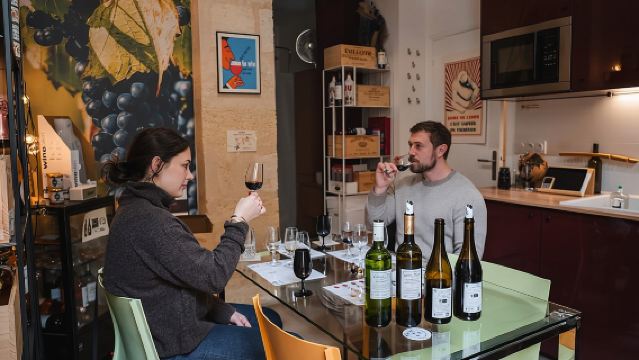 Tasting of Bordeaux red wines, wine and charcuterie pairings 