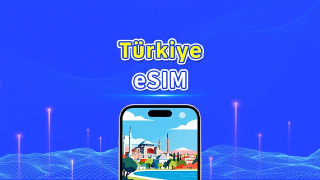 Türkiye eSIM | 4G/5G | Yüksek Hızlı İnternet | Günlük Paket/Veri Paketi | 24 Saat | 1-30 Gün | QR Kodu
