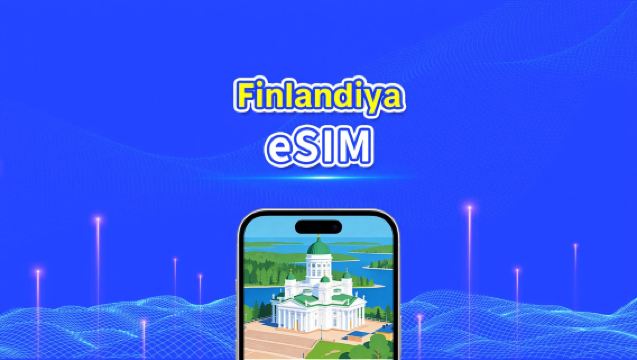 Finlandiya eSIM | 5G/4G | Yüksek Hızlı İnternet | 24 Saat | 1-30 Gün Arası Seçenekler | QR Kodu
