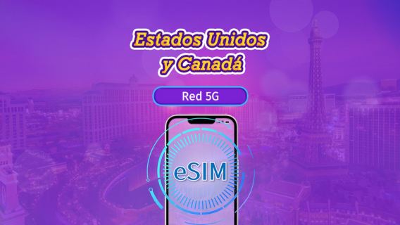 Canadá y Estados Unidos| 5G/4G eSIM | Tagespass/Gesamtpaket | Facturación por días naturales | 1–90 Tage | QR-Code