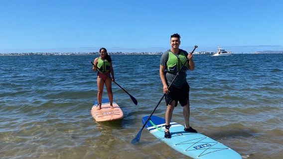 Stand up Paddle Board Lesson on The San Diego Bay