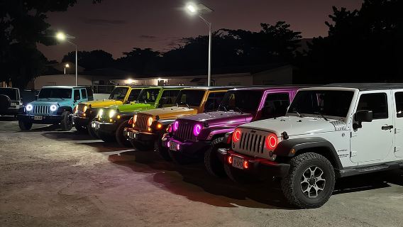 Custom Jeep Rental in St Maarten