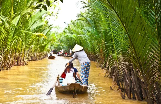 越南胡志明市湄公河三角洲+永長寺一日遊【美拖村/檳椥椰子鄉】