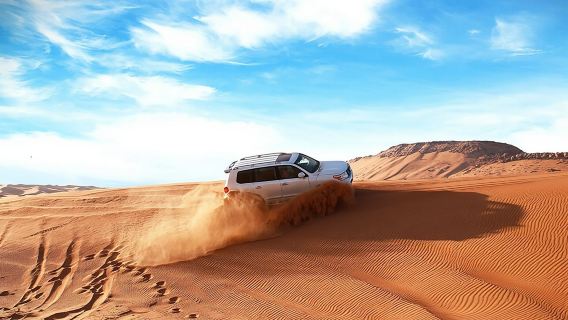 Thrilling 4-Hour Dune Bashing & Camel Ride Safari to Inland Sea