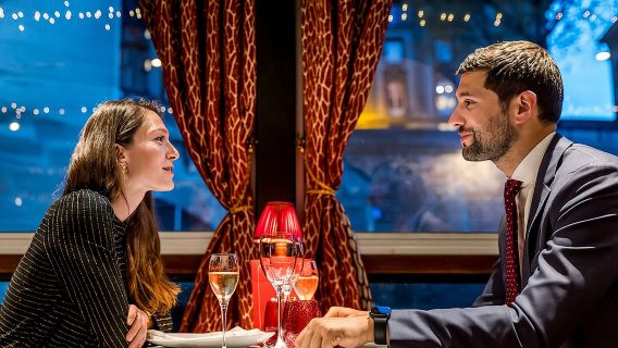 Paris Seine River Dinner Cruise by Maxim's with Champagne & Music