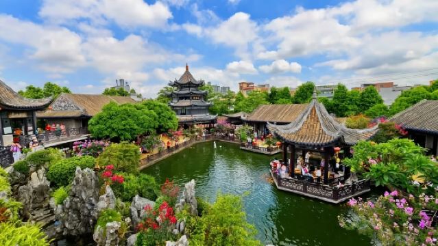 私人小團上門接駁|廣州沙灣古鎮+餘蔭山房+嶺南印象園一日遊