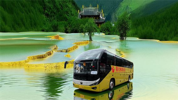 黃龍風景名勝區-九寨溝風景區 接駁車「去程和回程」正規車輛·豪華保姆/舒適空調大巴/商務車可選/包車可選