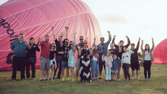 Gold Coast Pink Heißluftballon– Ballonfahren (mit Fotos und Videos)