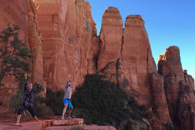 Sedona: Vortex Yoga Hiking Half-Day