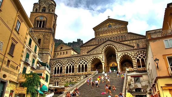 Ab Neapel: Tagestour nach Pompeji und Positano