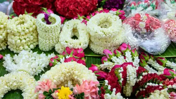 曼谷:臥佛寺、黃昏黎明寺和花卉市場之旅