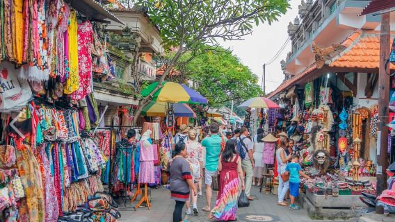 Bali Ubud Palace - Ubud Market - Ubud Rice Terraces - Tirta Empul Temple 1-day tour