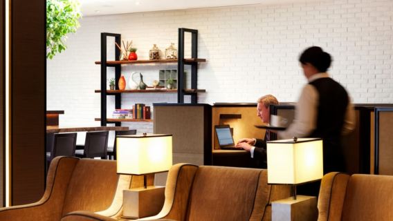 Plaza Premium Lounge Service at London Heathrow Airport - T2 Departures VIP Lounge