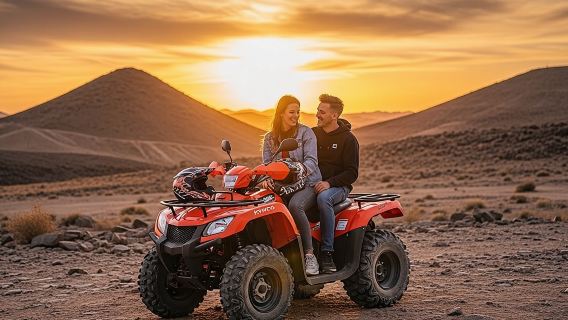 Marrakech: Quad, Camel Ride & Dinner Fire Show in Agafay Desert