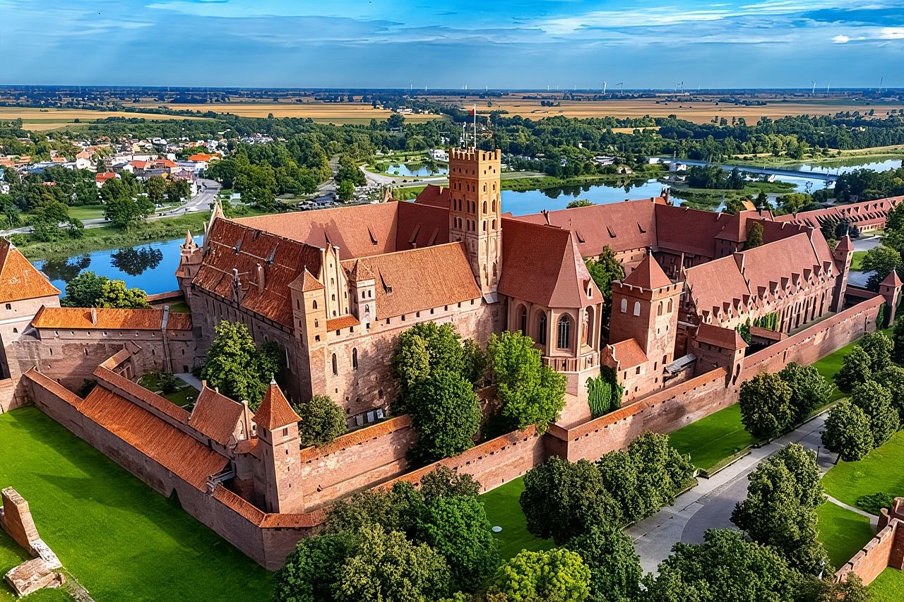 Tour del castello di Malbork da Danzica