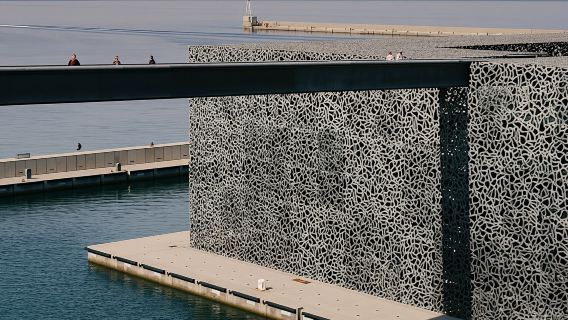Mucem Museum fast-track ticket with Le Panier audio tour in Marseille