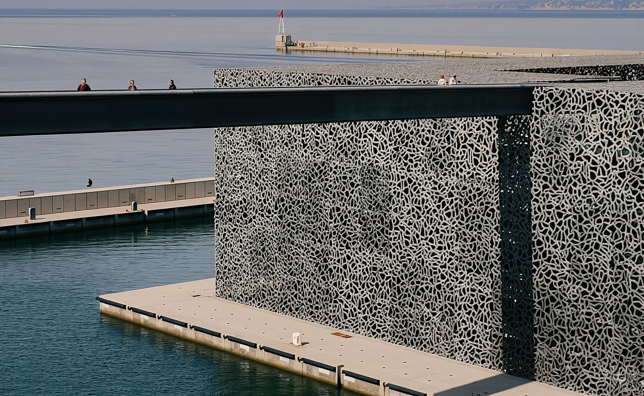 Mucem Museum fast-track ticket with Le Panier audio tour in Marseille