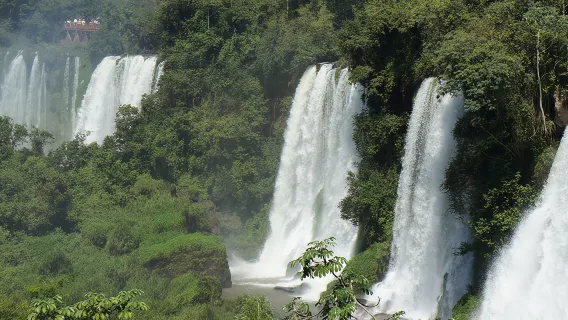 Brazil Iguazu Falls one-day tour[Iguazu Departure/ admission ticket/Transfers/Panoramic Elevator]
