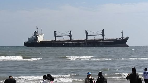 웨이하이 출발, 모티엔링 케이블카, 하이루섬, 진시완 예술, 좌초 화물선 블루비스, 낙샹하이 다이아몬드 해변, 개인 가이드 1일 투어