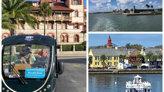 St Augustine Boat and Golf Cart Tour