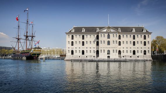National Maritime Museum entrance ticket and Amsterdam canal cruise