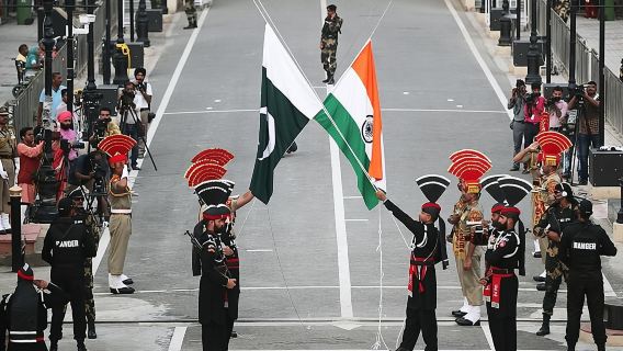 Wahga Border Flag Ceremony & Shalimar Garden Private Tour