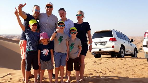 Dubai Desert Safari with Dune Bashing, Camel Ride & BBQ from RAK
