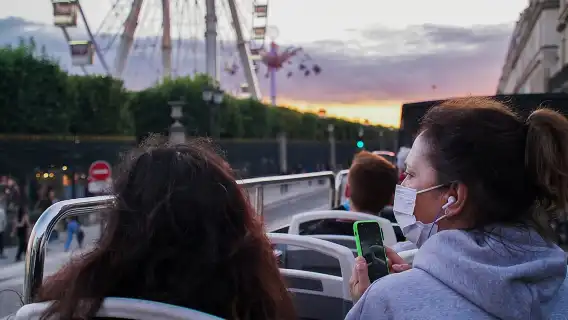 Paris by Night Tootbus Tour