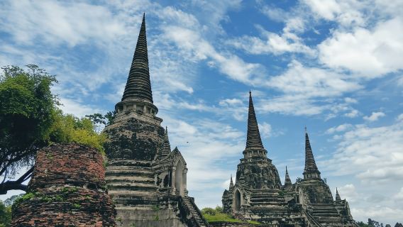 Bangkok Phra Si Sanphet + Chaiwatthanaram + Achai Mongkol + Maha Thames + perjalanan satu hari Istana Kerajaan Bang Pa-In