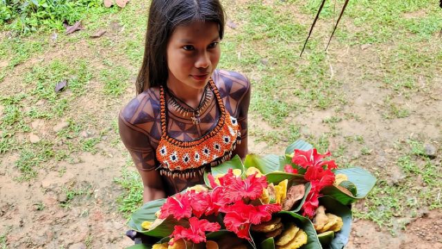 Embera Village Day Tour, Chagres River & Waterfalls + Lunch, Fruits & Water