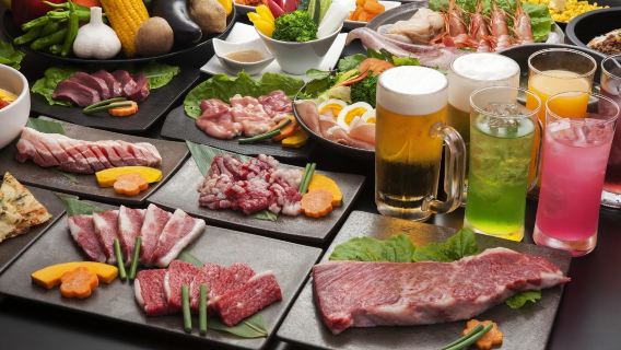 【大阪心斎橋|焼肉食べ放題】焼肉 華道 黒毛和牛焼肉食べ放題