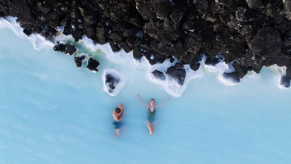 Blue Lagoon Premium admission with Destination Blue Lagoon transfer and pick up