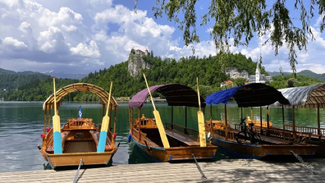 자그레브 출발: 류블랴나 및 블레드 호수 당일 여행 (가이드 포함)