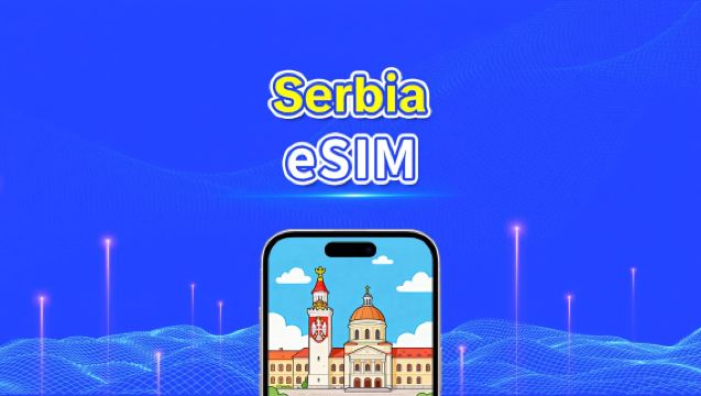 Serbia eSIM | 4G | Szybki internet | 24 godziny | Wybór dni 1-30 | Kod QR
