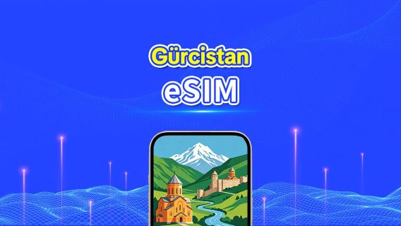 Gürcistan eSIM | 4G | Yüksek Hızlı İnternet | Günlük Paket/Veri Paketi | 24 Saat | 1-30 Gün | QR Kodu