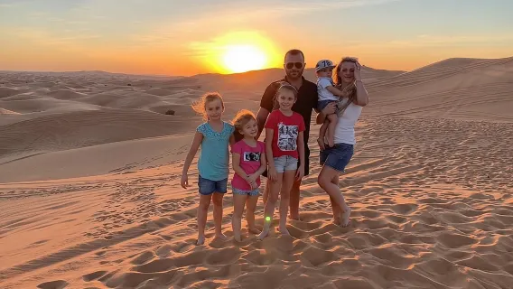 Safari nocturno por el desierto con cena barbacoa