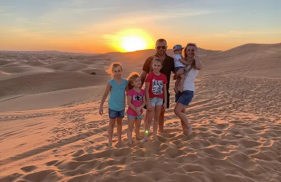 沙漠夜間遊獵連燒烤晚餐