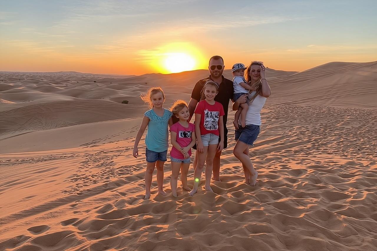 Evening Desert Safari with BBQ Dinner