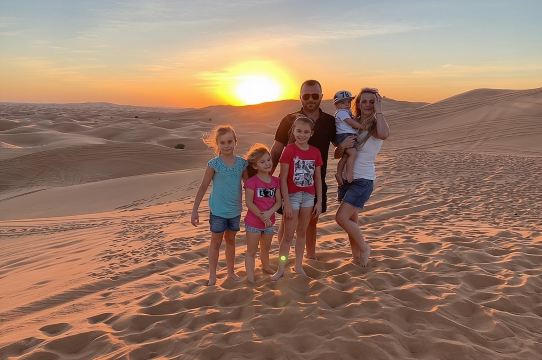 Safari serale nel deserto con cena barbecue