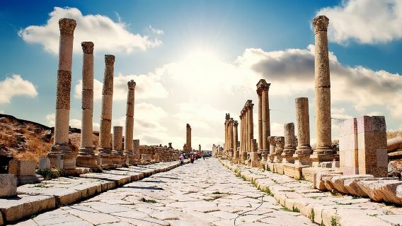 Tour trọn ngày: Umm Qais, Jerash và Ajloun từ Amman