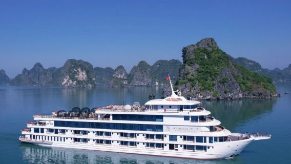 Vietnam Ha Long Bay + Ti Top Island Day Tour [5-Star/6-Star Cruise Options + Hanoi Transfer]
