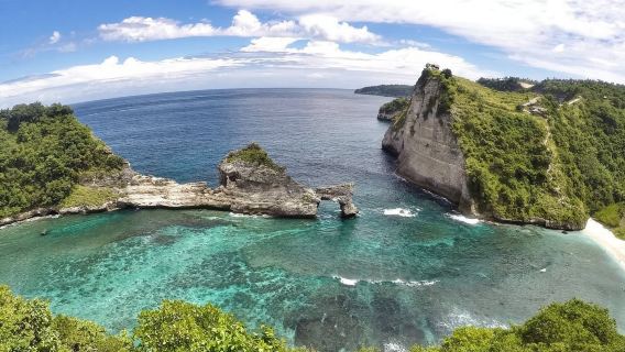 Tour di un giorno a Bali e Nusa Penida, itinerario terrestre circumnavigazione linea A