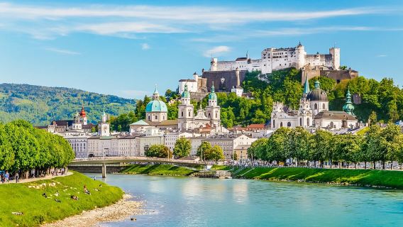 Tour "Tutti insieme appassionatamente" e della miniera di sale di Berchtesgaden da Salisburgo, Austria