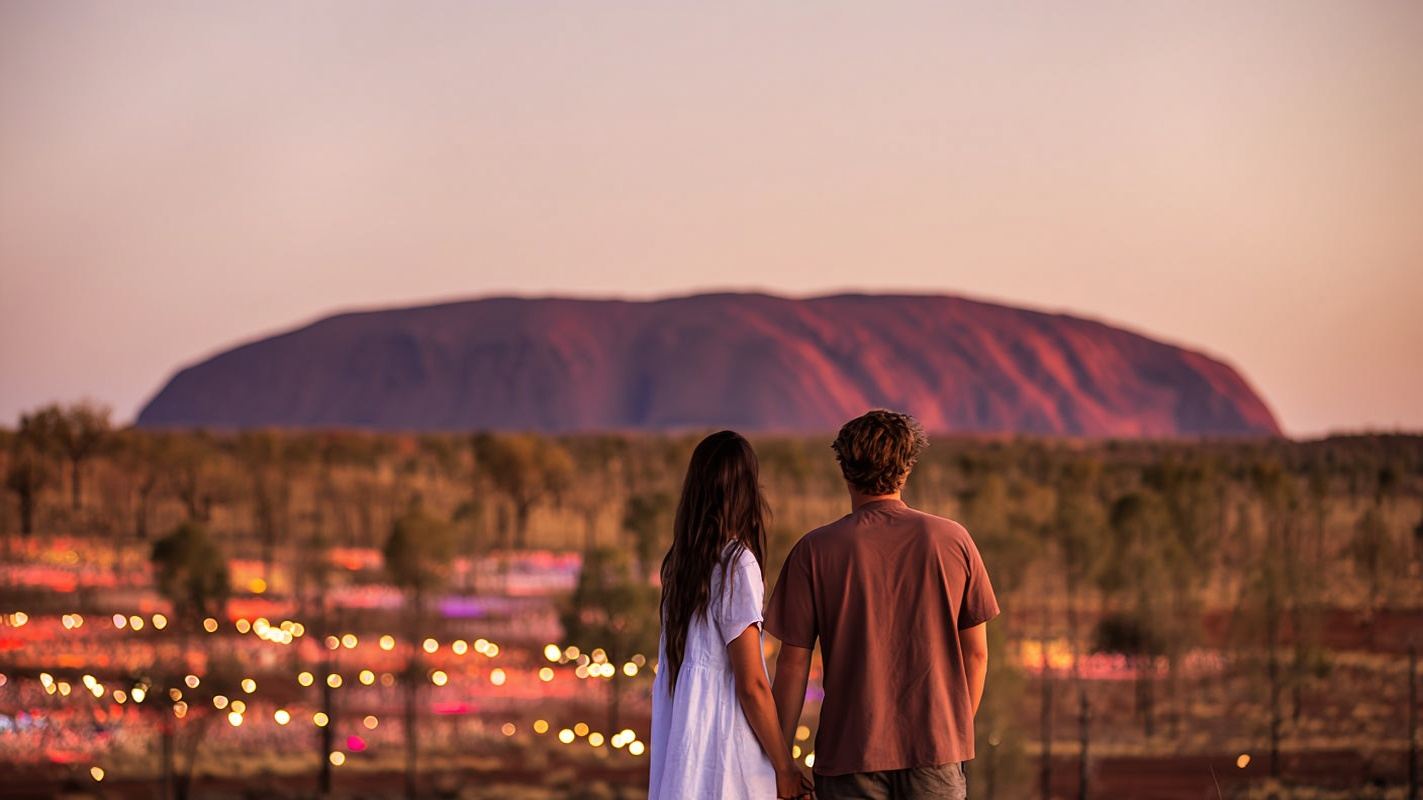 Uluru Field of Light Exhibition [Upgrade available with sunset/dinner + English service + hotel shuttle]