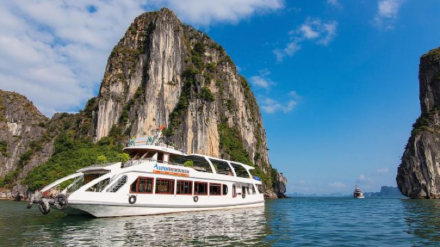 Luxury Halong Bay 1 Day on Cruises From Hanoi with Bus & Lunch