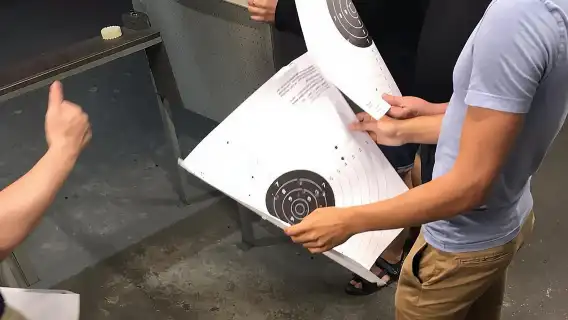 5 Guns Shooting in Bratislava Downtown Shooting Range
