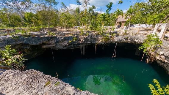 TULUM 4x1: Zona Archeologica, COBA, Cenote, 5th Avenue e pranzo.