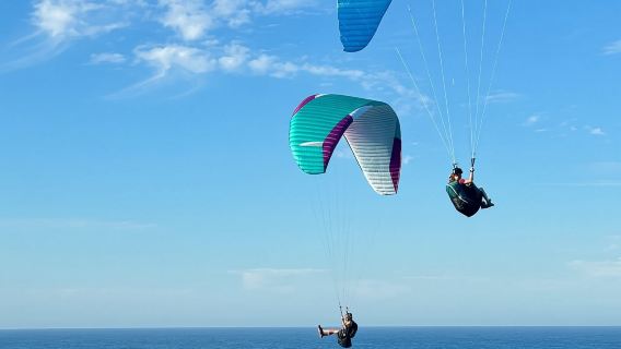 山東煙台海景滑翔傘【高空觀光+海景飛行+專業教練一帶一】