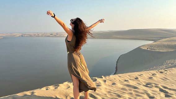 Doha:ATV,Quad or Buggy Dune Bashing,CamelRide & Sandboarding
