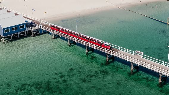 Busselton Pier + Canal Rocks + Mammoth Cave + Hamelin Bay | Spirited Away Sea Train